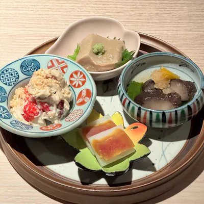 季節の移ろいを味わう、大満足の「おまかせコース」