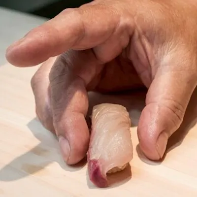 赤酢を使用した本格寿司