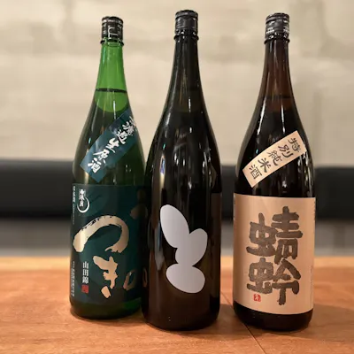 全国の銘酒・限定酒が充実。料理と美酒が織りなす調和