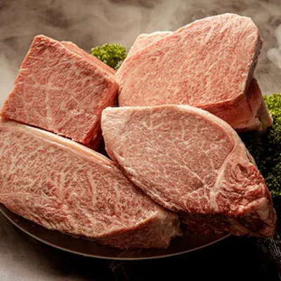 黒毛和牛の雌牛を使用した極上の肉質
