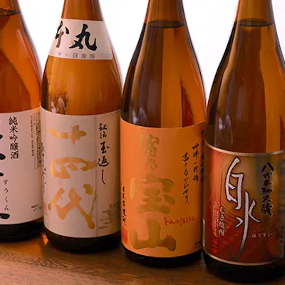 日本酒や焼酎など、熊本・天草の味覚に寄り添う豊富なドリンク