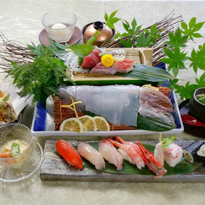 和食の美しさを感じる盛り付け