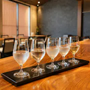 お料理に合わせた日本酒 五種