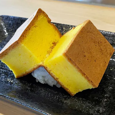 名物カステラ玉子焼と職人の技