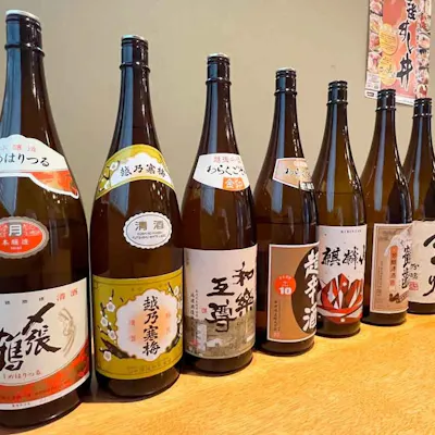 新潟地酒とともに楽しむ寿司