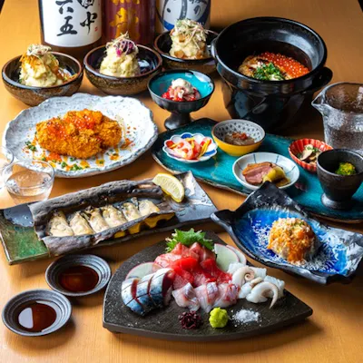 豊洲直送の海鮮や名物土鍋ご飯など旬を味わう創作和食