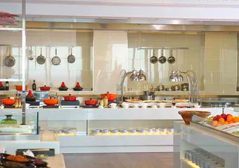 ディナー ライブキッチン Cooka ラインブキッチン クーカ 大阪マリオット都ホテル ビュッフェレストラン 一休 Comレストラン