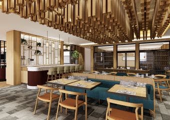 横浜港から広がる食文化と歴史にインスパイアされたインターナショナル・ブッフェ・レストラン。新鮮な地元産食材を使用し国際色豊かな料理をご提供。
