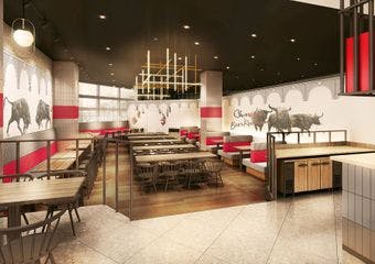 お洒落な空間で愉しむ、全20種類の本格シュラスコレストラン