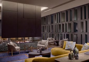 JWマリオット・ホテル東京30階「JWラウンジ」のアフタヌーンティー。旬のセイボリーとスイーツが楽しめ、空中の「ツリーハウス」で特別なひとときを。