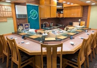 北新地の隠れ家名店「鮨処 多田」。